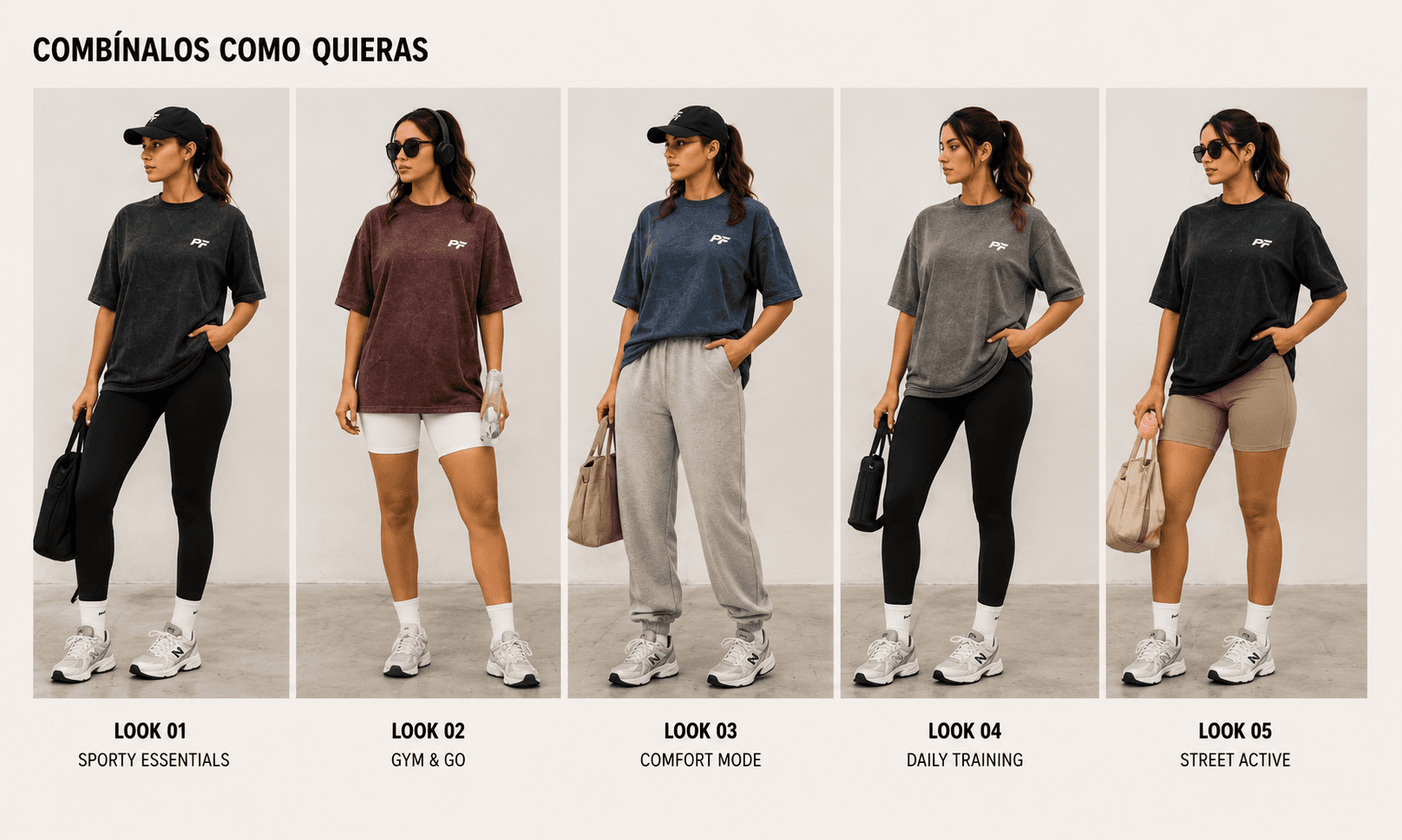 Combínalos como quieras